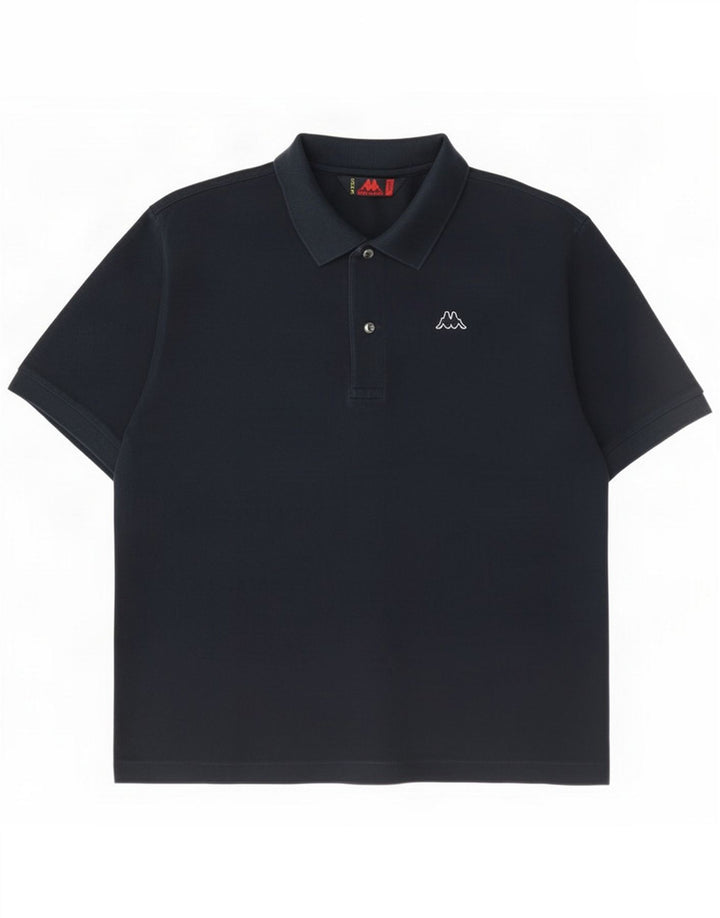 Kappa Ανδρικό πουκάμισο Polo Large Navy Blue