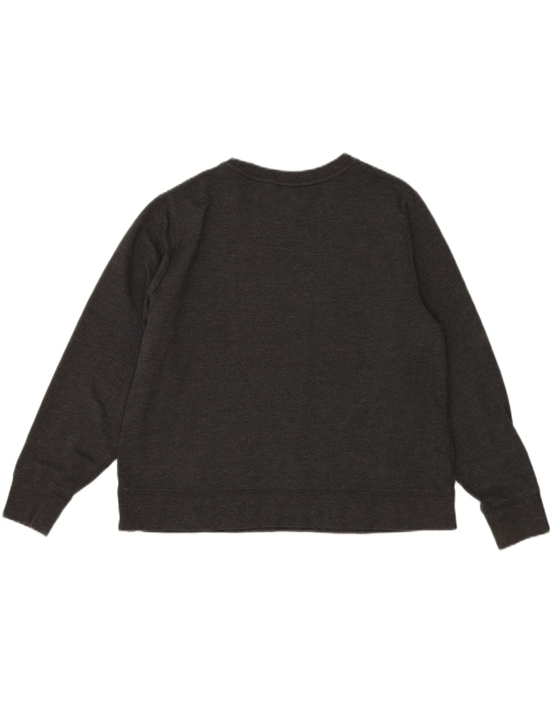 EDDIE BAUER Womens Graphic Sweatshirt Jumper UK 16 Large Grey Cotton Vintage Eddie Bauer and Second-Hand Eddie Bauer from Messina Hembry 