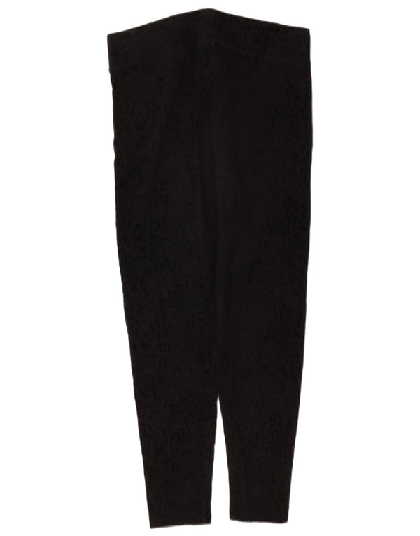 Γυναικείο κολάν Marks & Spencer UK 14 Large Black Animal Print Βαμβακερό