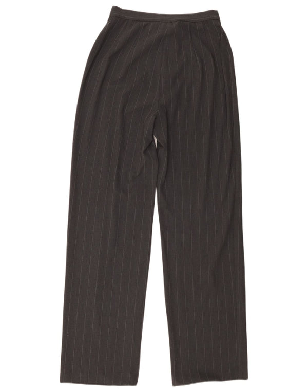 Marks & Spencer Γυναικείο παντελόνι UK 8 Small W26 L30 Grey ριγέ