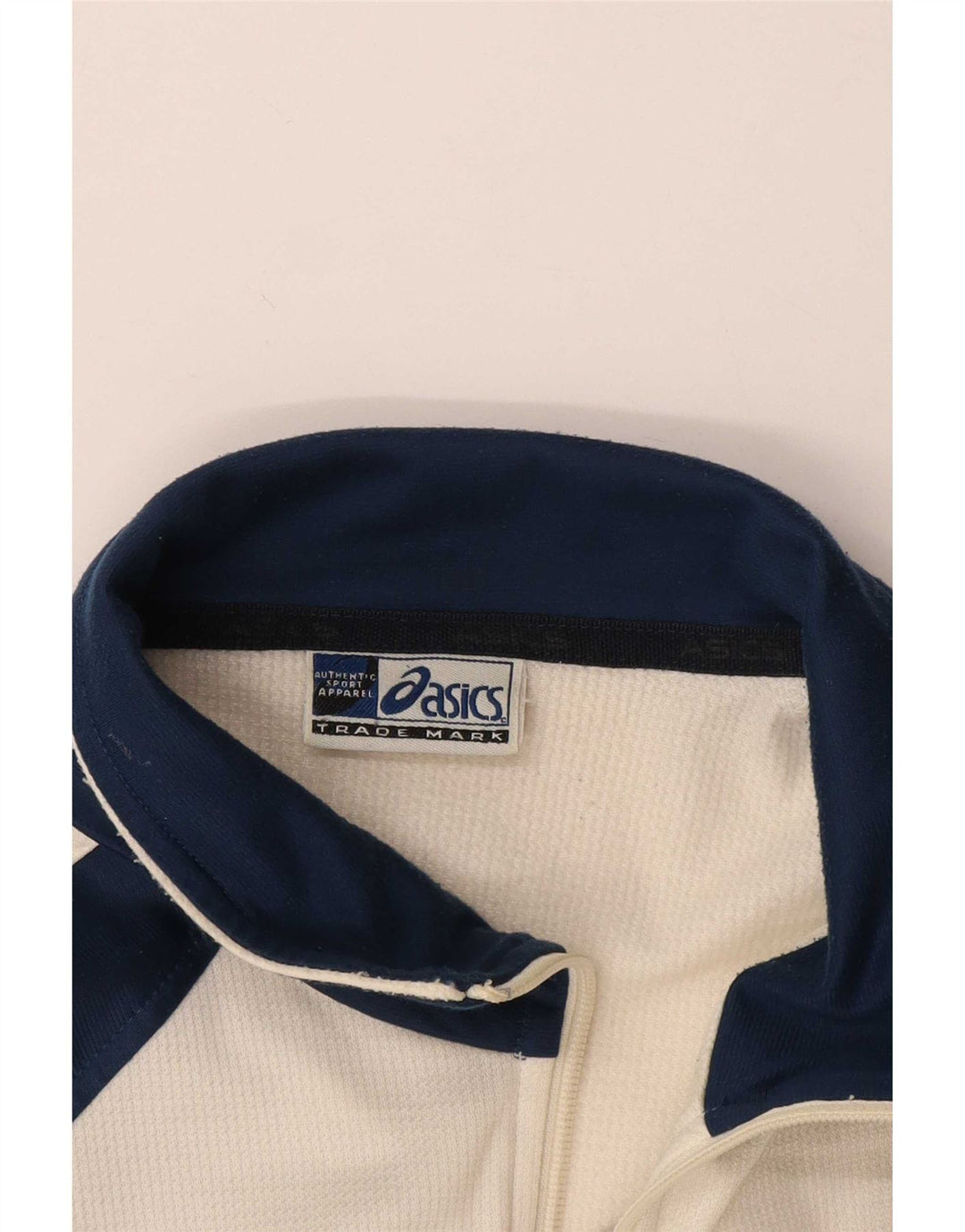 Γυναικεία αθλητική φόρμα Asics Top Jacket UK 18 XL White Colourblock