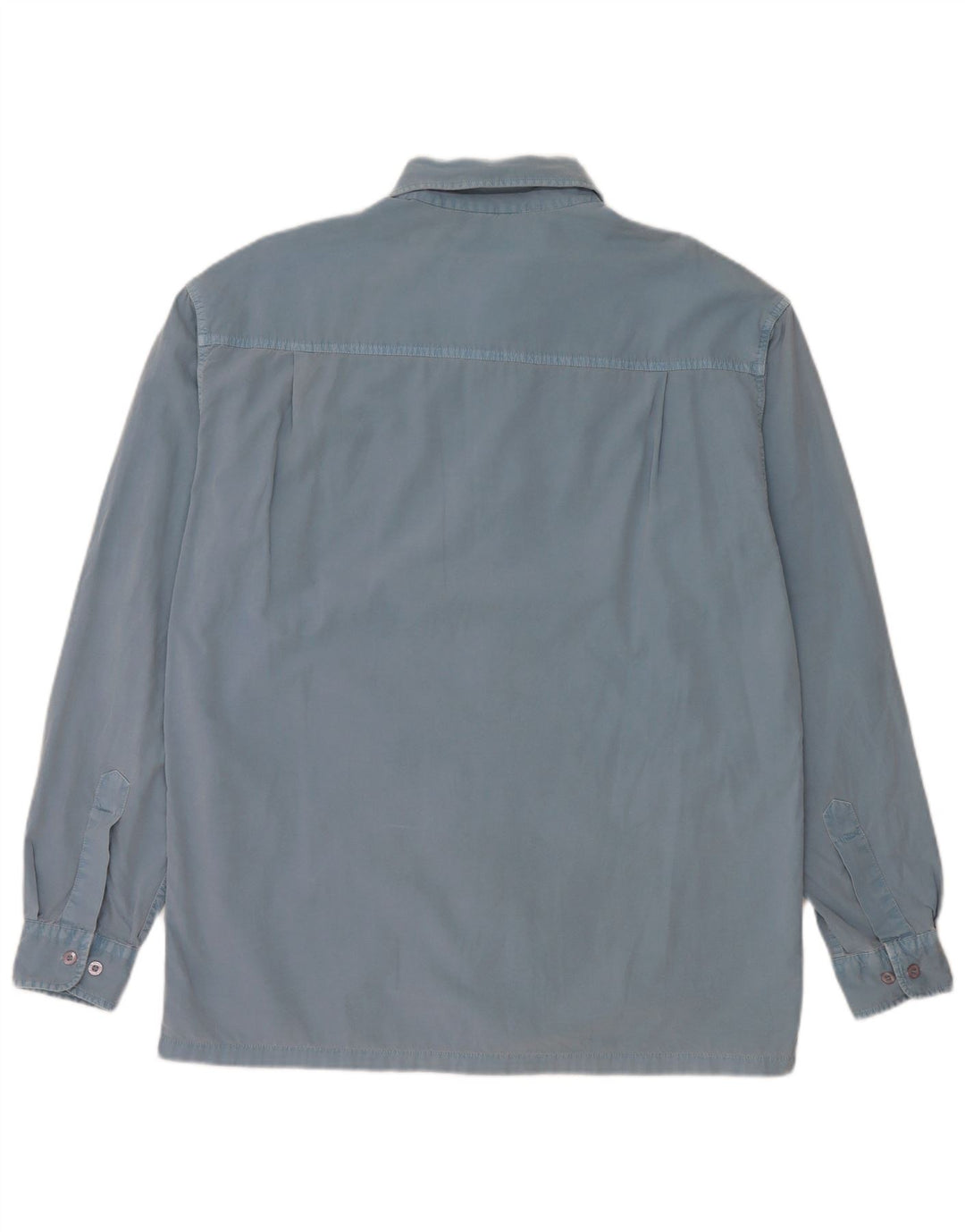 Ανδρικό πουκάμισο WRANGLER μεγάλο μπλε βαμβακερό