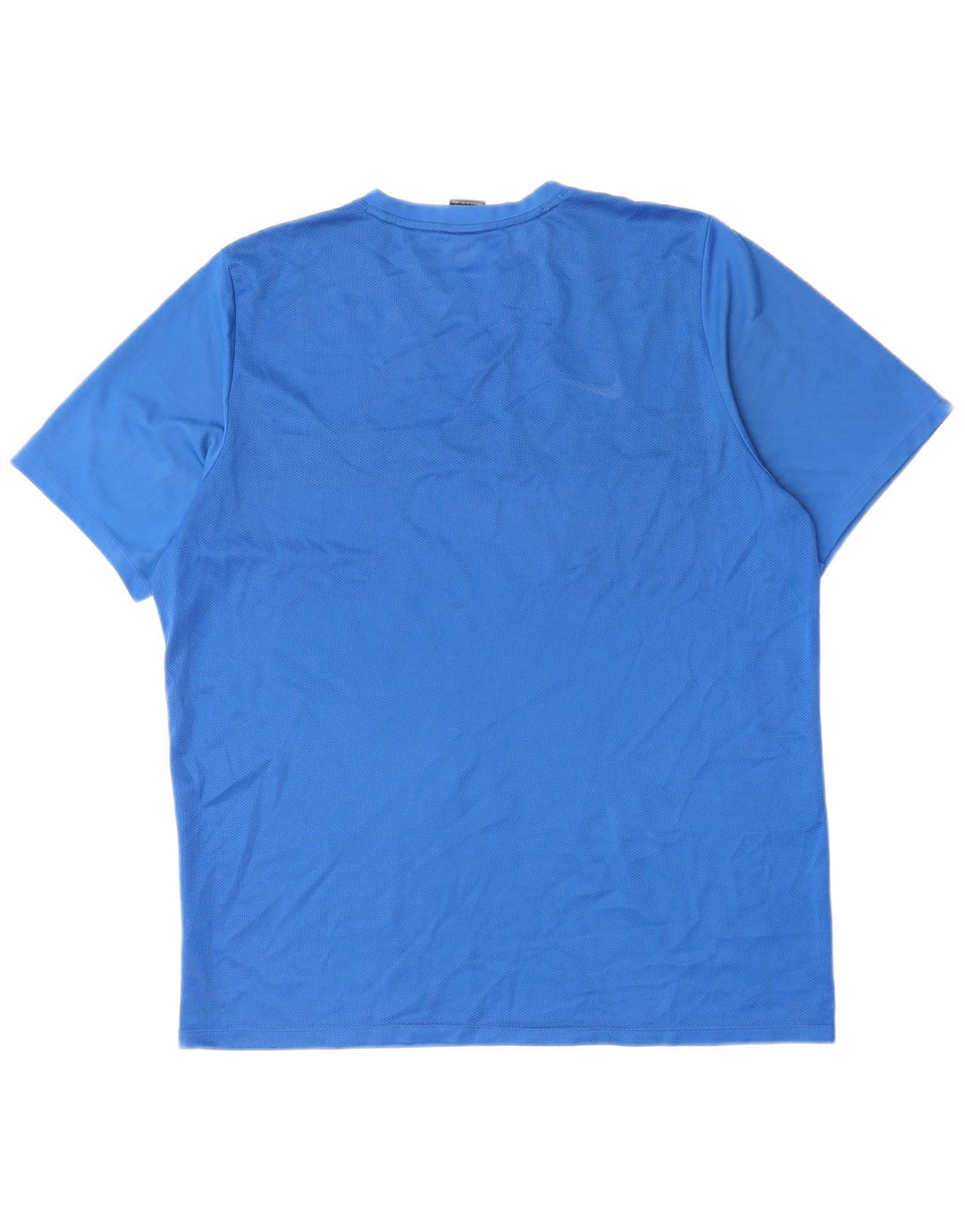 Ανδρικό μπλουζάκι NIKE Dri Fit Top 2XL Blue Colourblock Polyester