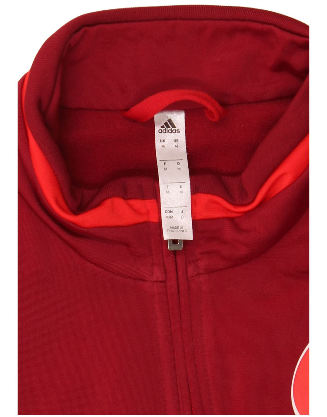 Adidas Ανδρική φόρμα FSV Trier-Tarforst γραφική φόρμα πάνω σακάκι μεσαίο κόκκινο