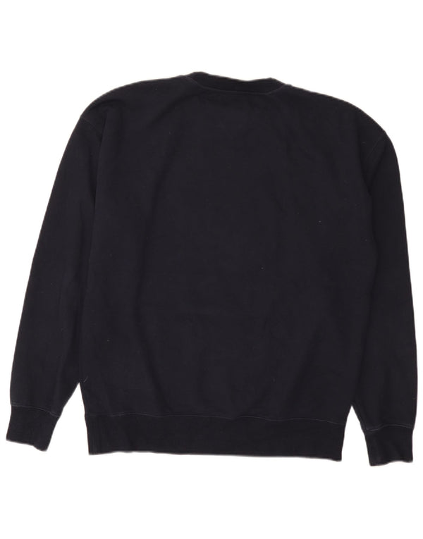 Γραφικό ανδρικό φούτερ Tommy Hilfiger Jumper XS Navy Blue Cotton
