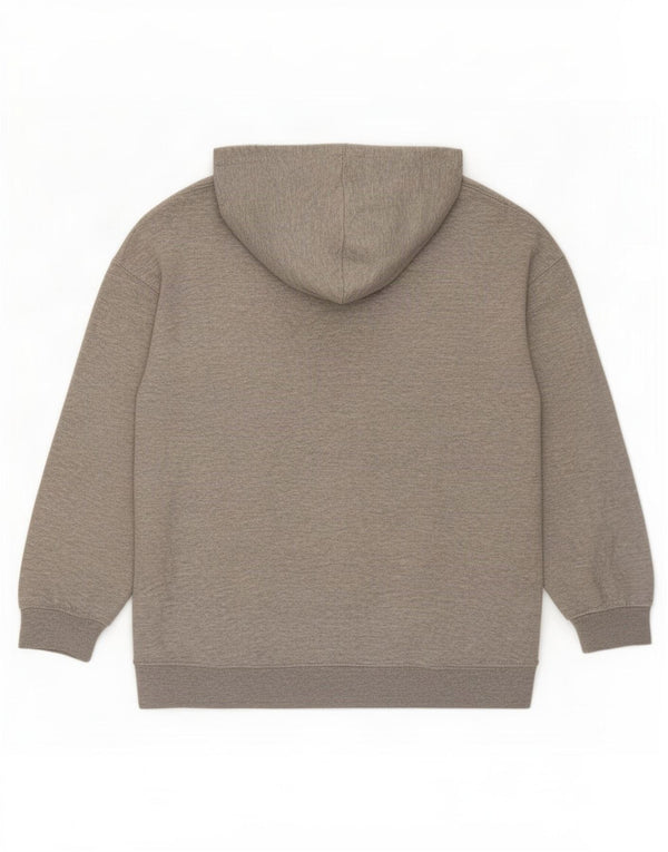 Zara Ανδρικό Hoodie Jumper Medium Grey Polyester