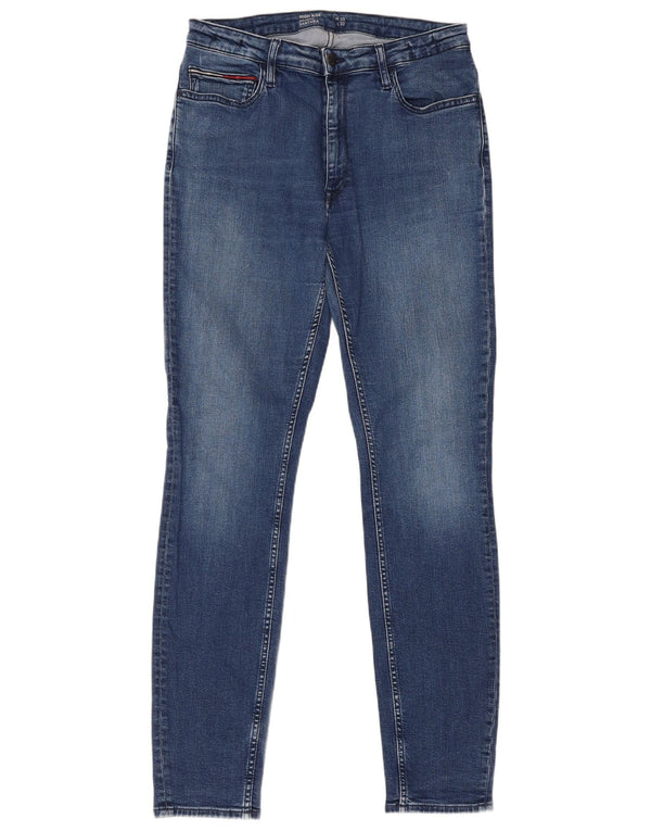 Tommy Hilfiger Ανδρικό Santana Ψηλόχρωμο Skinny Jeans W33 L32 Μπλε βαμβακερό