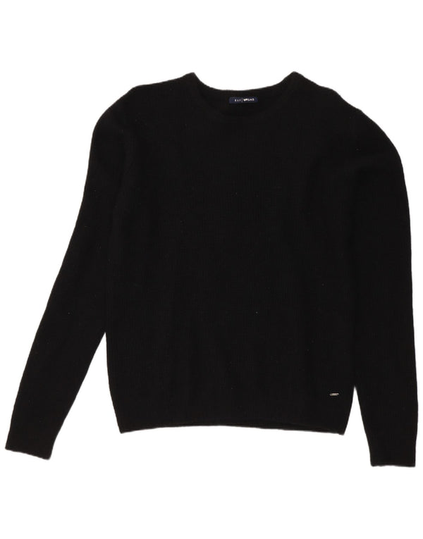 Ανδρικό πουλόβερ Gas Crew Neck Jumper Μεσαίο Μαύρο