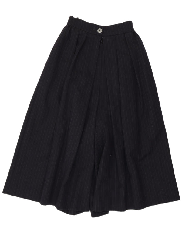 JOHN ROCHA Γυναικείο Flare Casual Παντελόνι UK 10 Small W25 Navy Blue