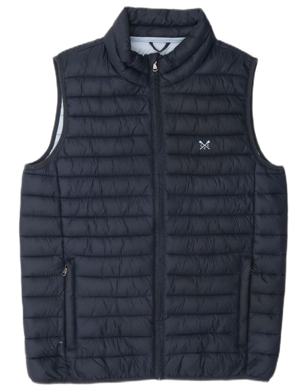 Ανδρικά ρούχα Crew με επένδυση Gilet UK 36 Small Navy Blue Nylon