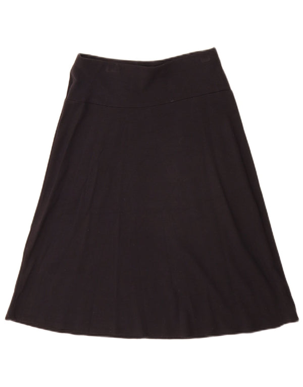 Marks & Spencer Γυναικεία φούστα σε γραμμή Α UK 8 Small W26 Black Viscose