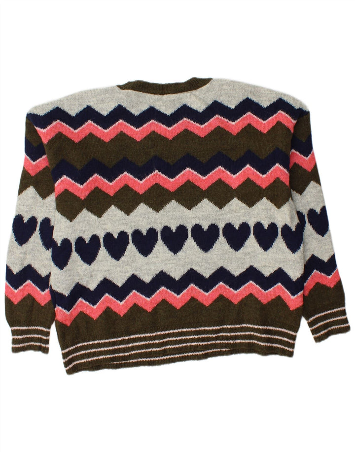 White Stuff Γυναικείο πουλόβερ με λαιμόκοψη UK 12 Medium πολύχρωμο