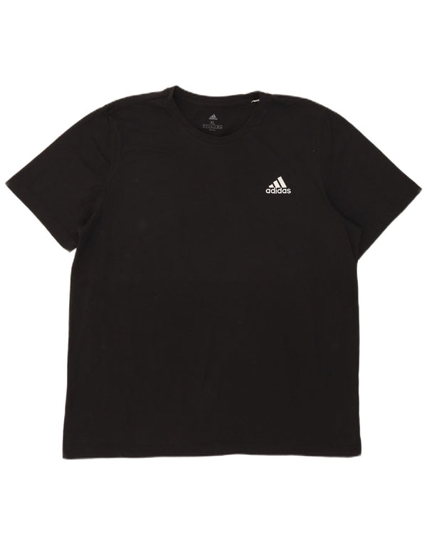Ανδρικό T-Shirt Adidas Top XL Μαύρο βαμβακερό