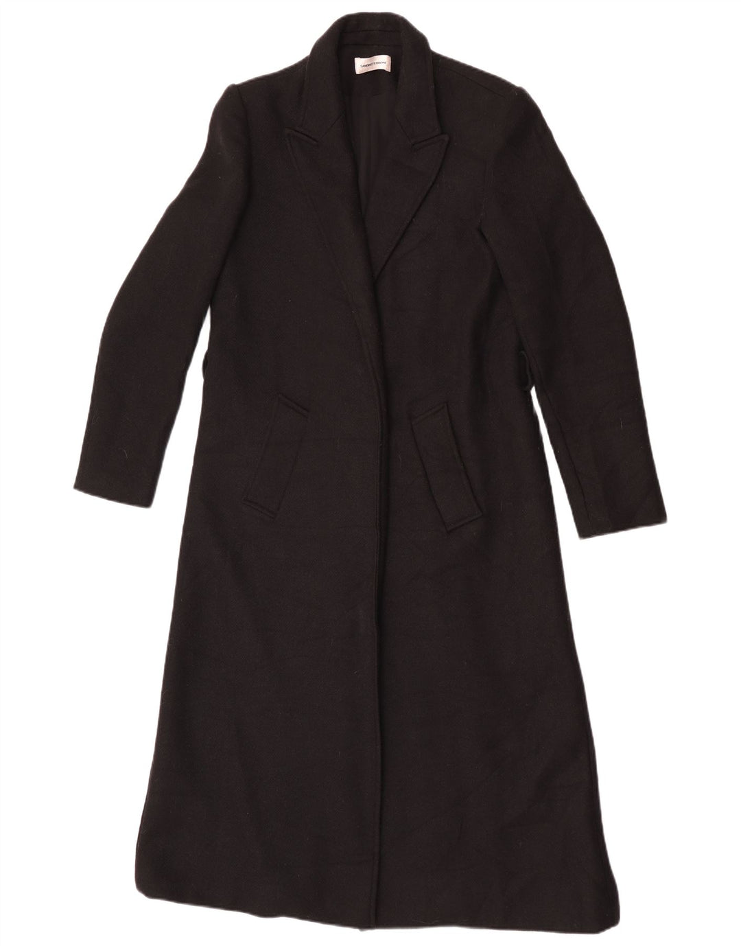 Sandro Ferrone Γυναικείο Πανωφόρι UK 12 Medium Black Wool