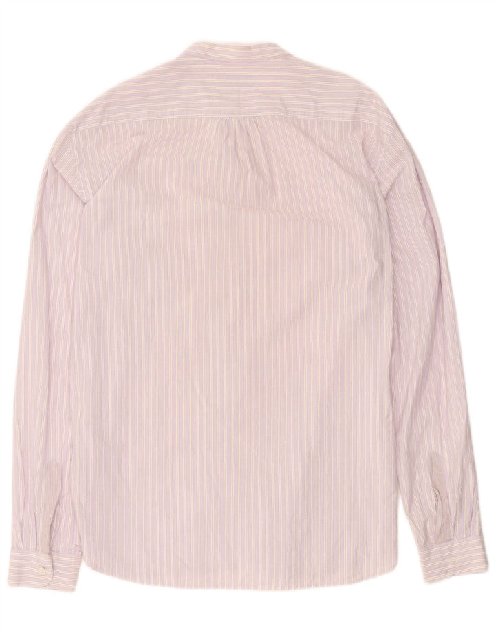 Ανδρικό πουκάμισο Ted Baker Νούμερο 6 2XL Ροζ ριγέ βαμβακερό