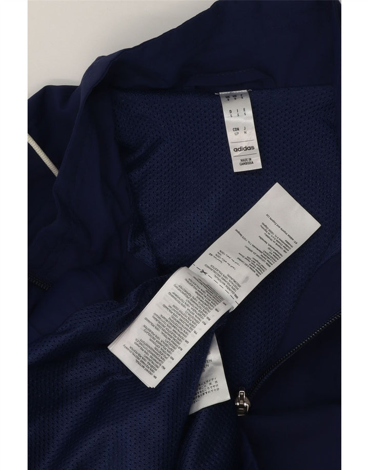 Ανδρική φόρμα Adidas Italia Graphic Top Jacket Small Navy Blue Polyester
