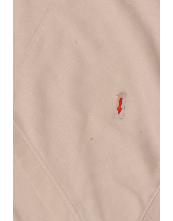 Ανδρικό φούτερ Nike, μεσαίο λευκό βαμβακερό