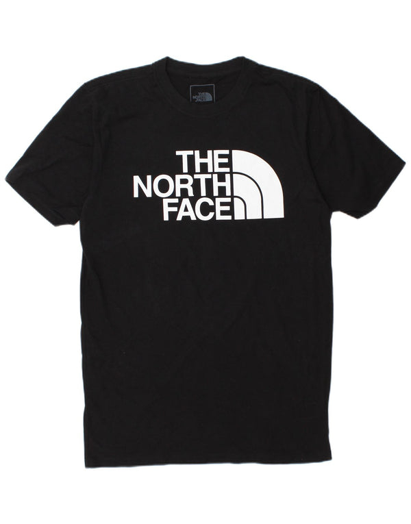 The North Face Ανδρικό γραφικό T-Shirt Top Μικρό μαύρο βαμβακερό