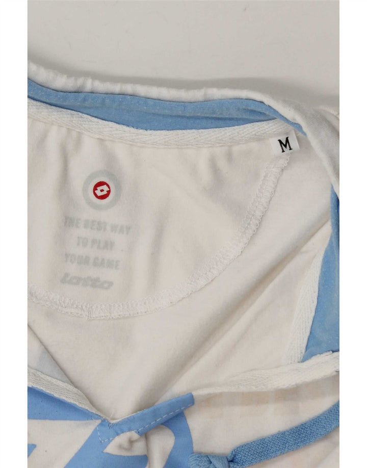 Γυναικείο γραφικό γιλέκο Lotto Top UK 12 Medium White