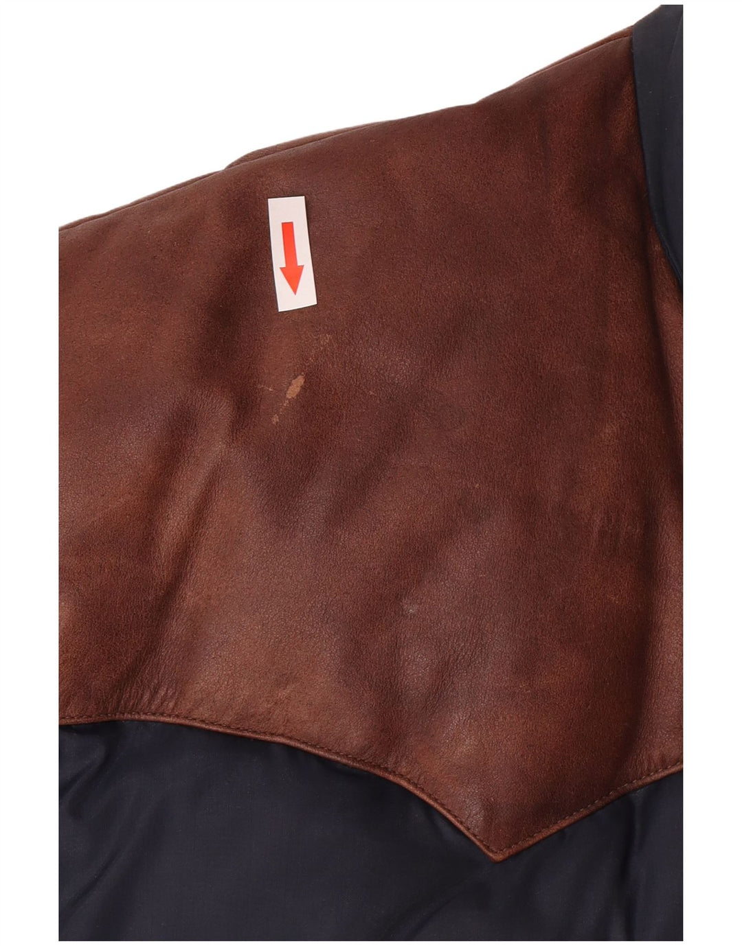 Rifle Ανδρικό μπουφάν UK 40 Large Navy Blue Colorblock Πολυαμίδιο