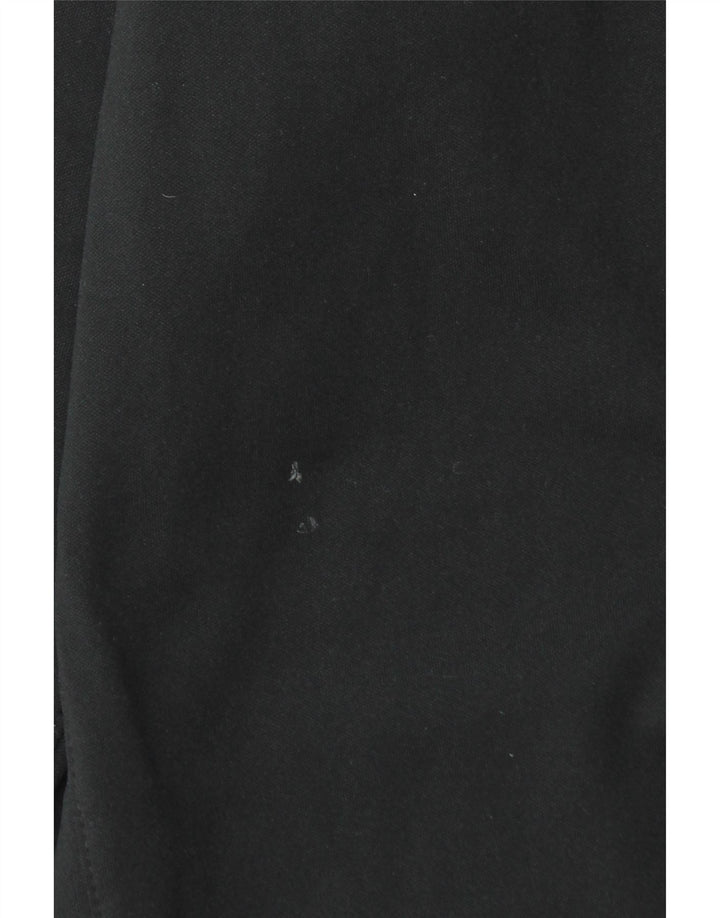 Ανδρική φόρμα Nike Dri Fit με φερμουάρ πουλόβερ στο επάνω μέρος από μεσαίο μαύρο πολυεστέρα