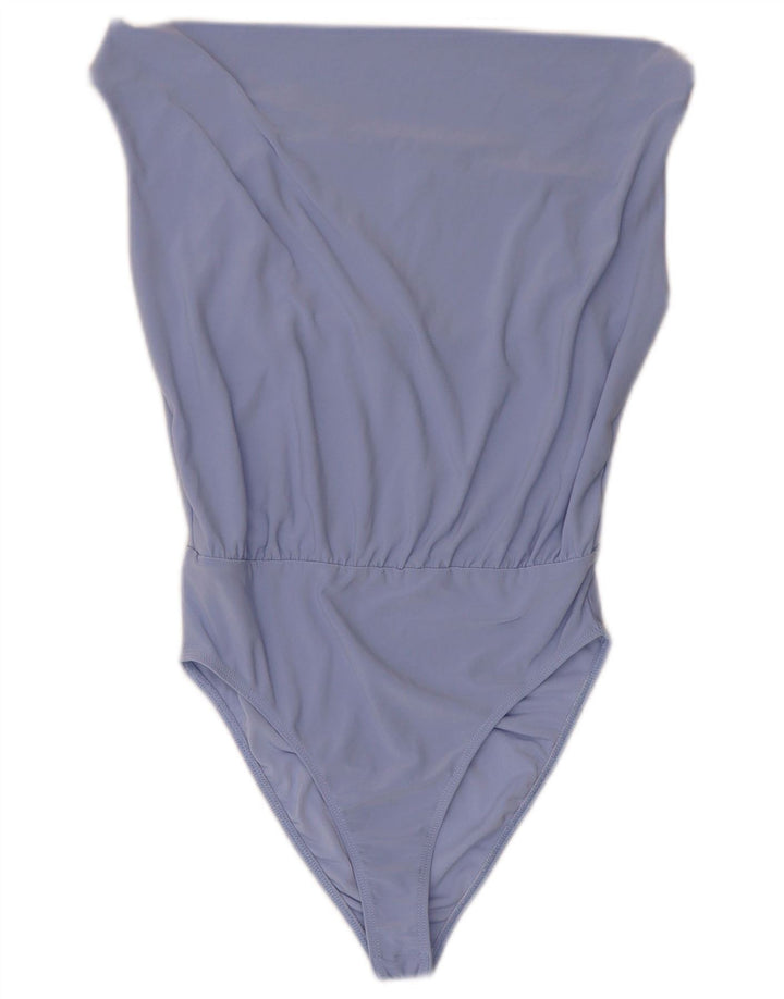 Zara Γυναικεία Μαγιό UK 8 Small Blue Polyester