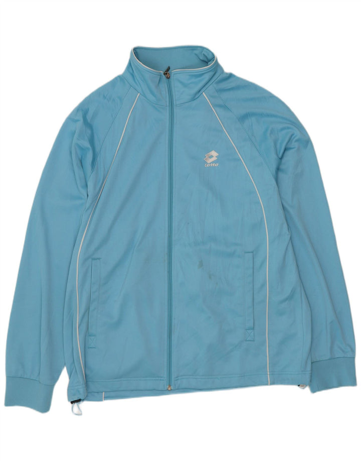 Ανδρική αθλητική φόρμα Lotto Top Jacket Large Blue Polyester