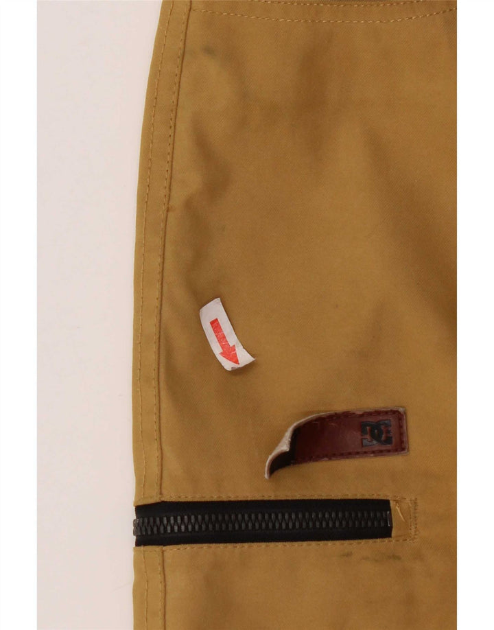 DC Womens Cargo Ski Trousers UK 10 Small Beige Nylon