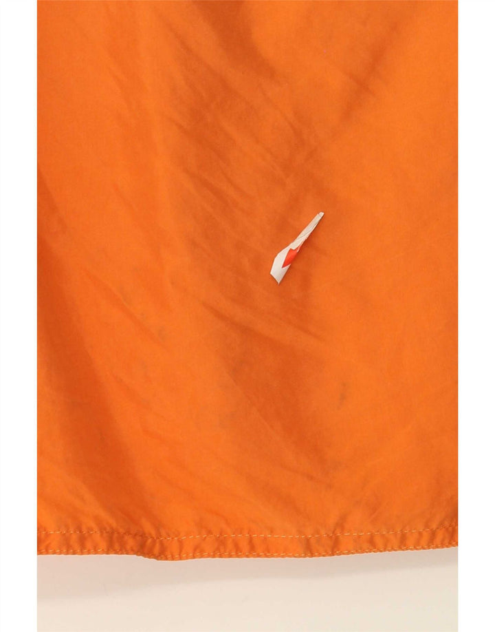 Vintage Γυναικεία Φούστα Wrap Medium W28 Πορτοκαλί μετάξι