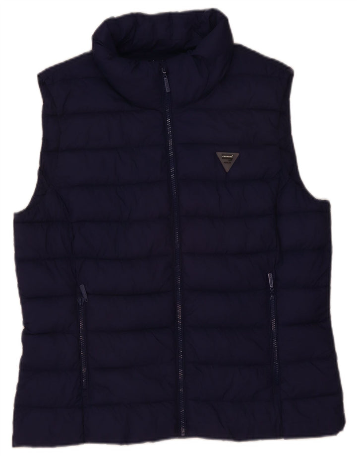 Carrera Γυναικείο Gilet UK 16 Large Navy Blue Polyamide