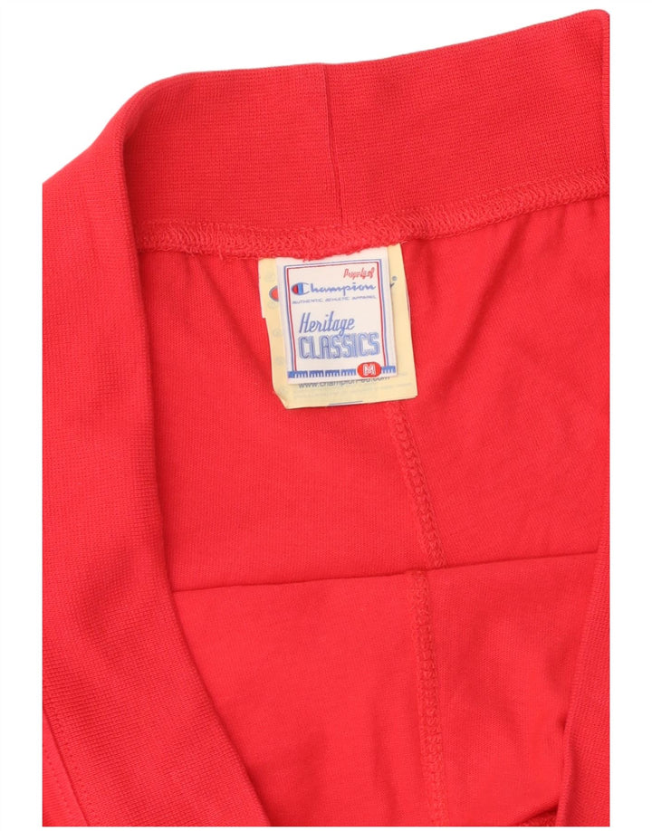 CHAMPION Γυναικεία Heritage Classics Αθλητικά Σορτς ΗΒ 14 Μεσαίο κόκκινο βαμβακερό
