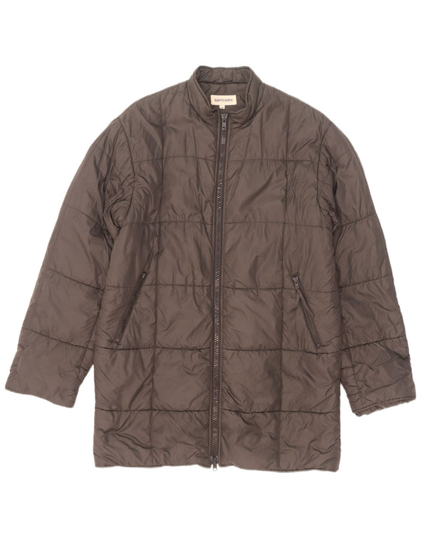 Alberto Aspesi Ανδρικό μπουφάν με επένδυση UK 38 Medium Grey Nylon