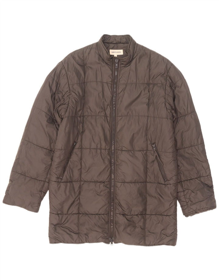 Alberto Aspesi Ανδρικό μπουφάν με επένδυση UK 38 Medium Grey Nylon