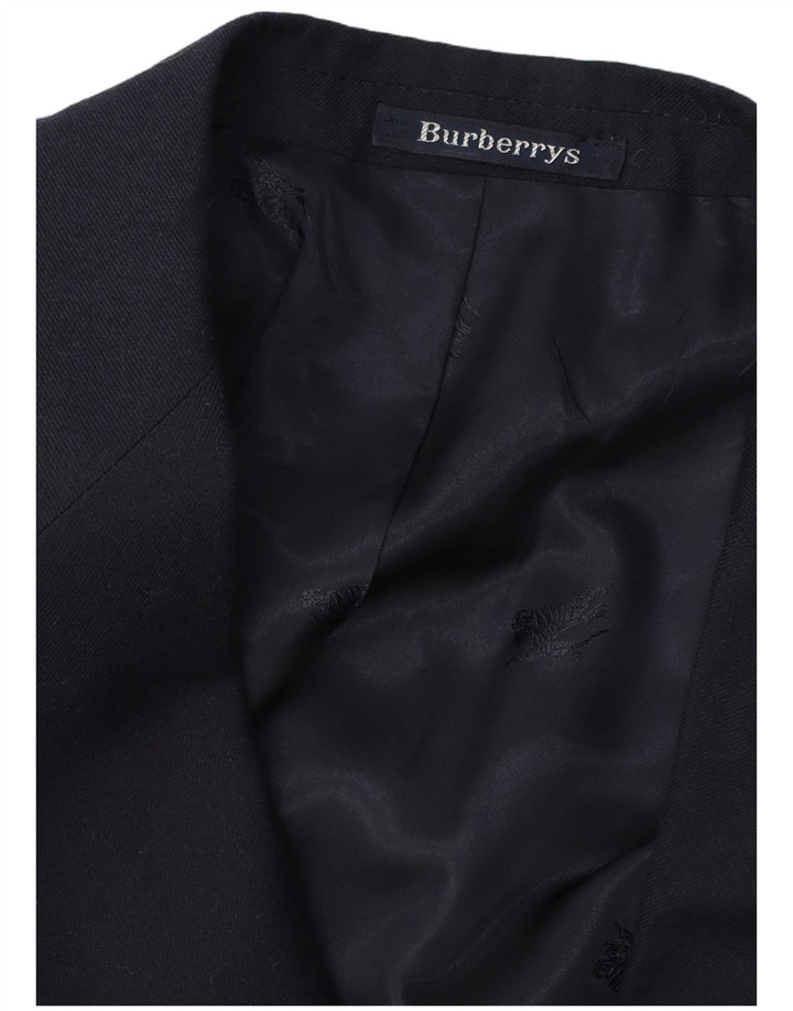 BURBERRYS Ανδρικό σακάκι 2 κουμπιών UK 40 Large Navy Blue