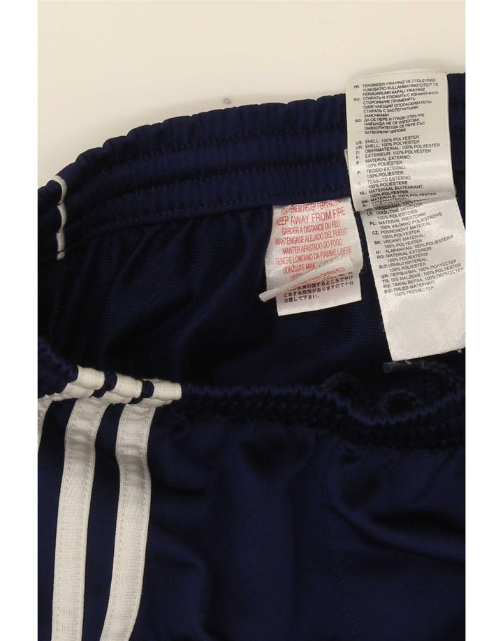 Παντελόνι αθλητικής φόρμας Adidas Boys 13-14 ετών Navy Blue Colorblock Polyester