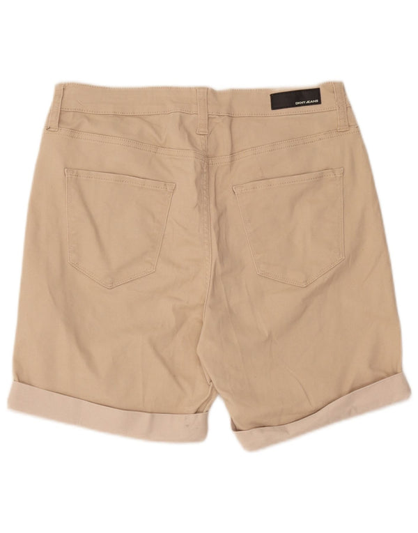 Dkny Γυναικείο Casual Σορτς US 10 Large W32 Μπεζ βαμβακερό