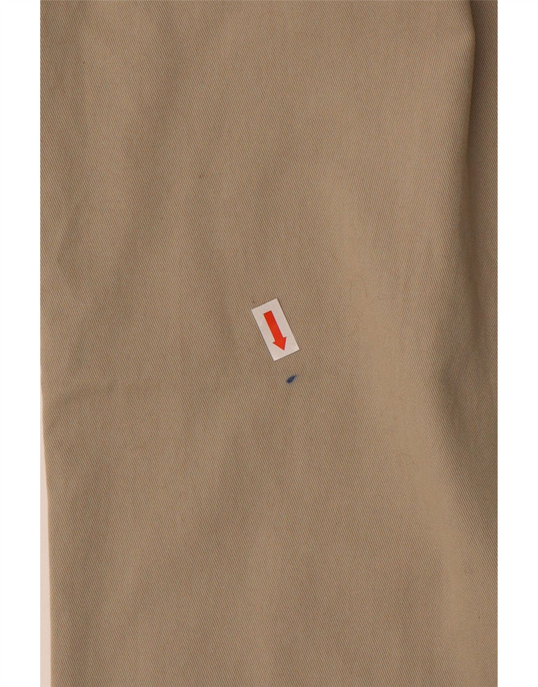 MARKS & SPENCER Ανδρικό παντελόνι Chino με καρφίτσες μπλε Harbour W40 L31 καφέ