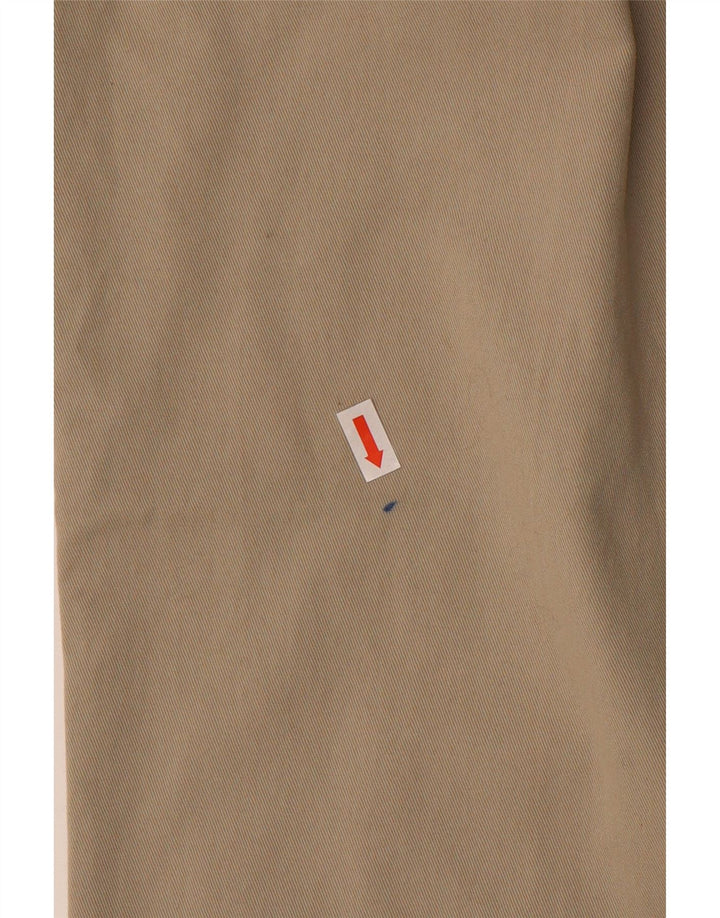 MARKS & SPENCER Ανδρικό παντελόνι Chino με καρφίτσες μπλε Harbour W40 L31 καφέ