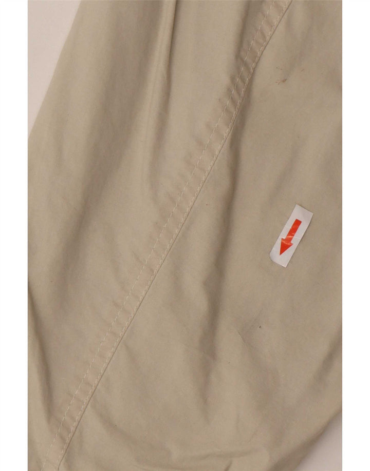 Vintage Ανδρικό Bomber Jacket UK 38 Medium Beige Βαμβακερό