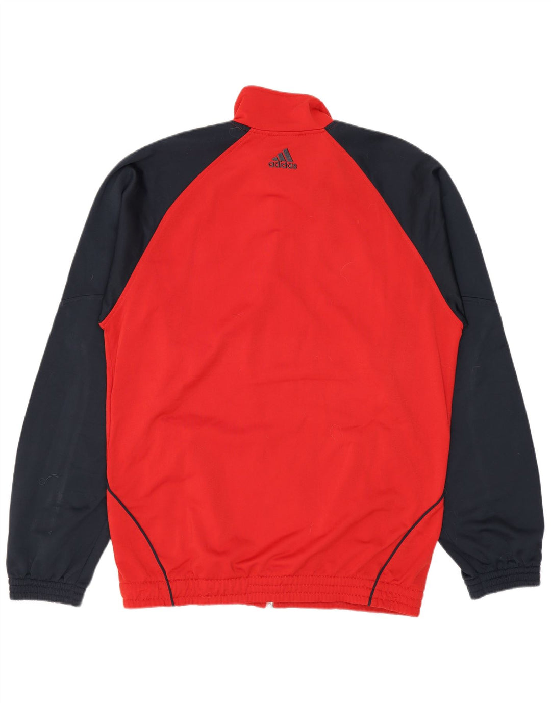 Ανδρική αθλητική φόρμα Adidas Top Jacket UK 38/40 Μεσαίου κόκκινου χρώματος πολυεστέρας
