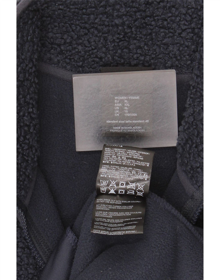 Jack Wolfskin Γυναικείο Fleece Jacket UK 18 XL Navy Blue Polyester