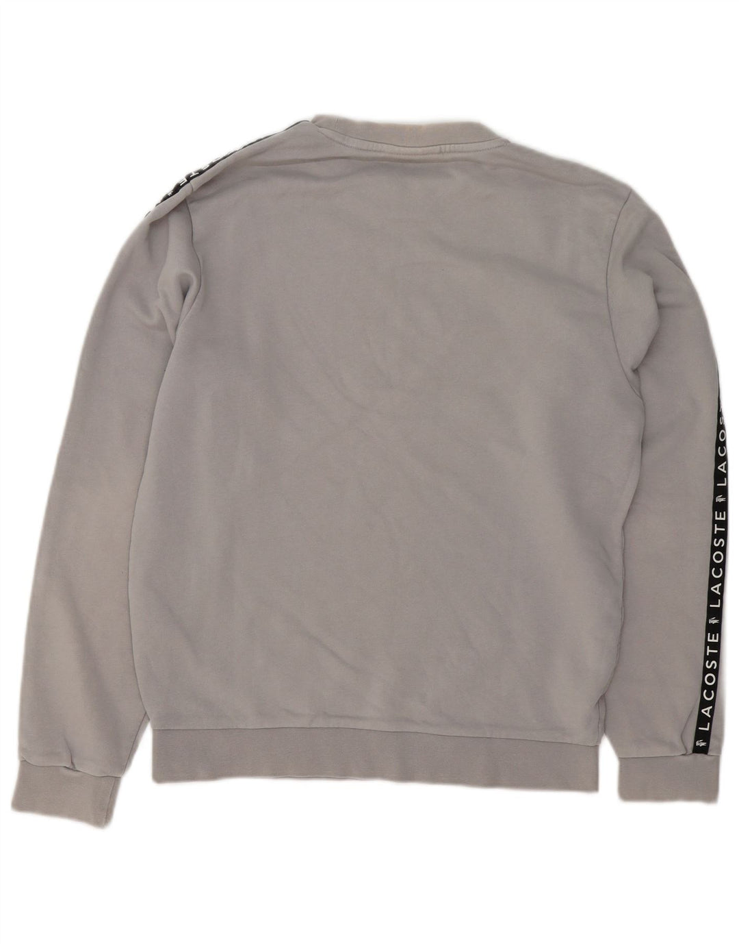 Γραφικό ανδρικό φούτερ Lacoste Jumper Size 3 Small Grey Colourblock