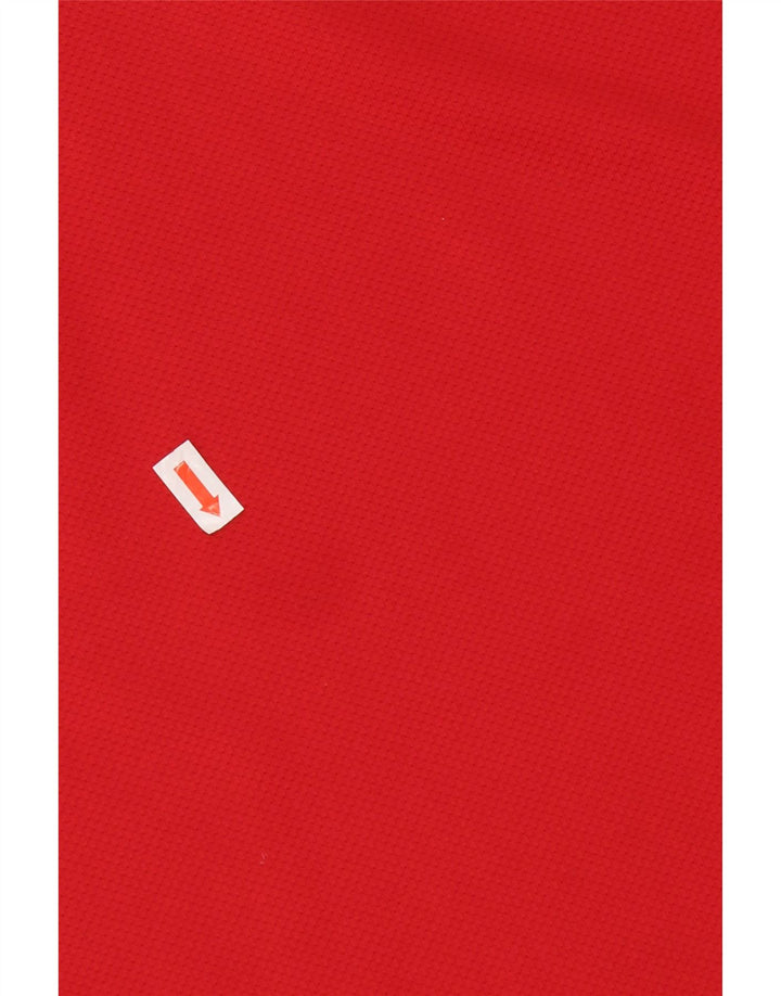 Ανδρικό μπλουζάκι Nike Dri Fit Polo με μεσαίο κόκκινο πολυεστέρα