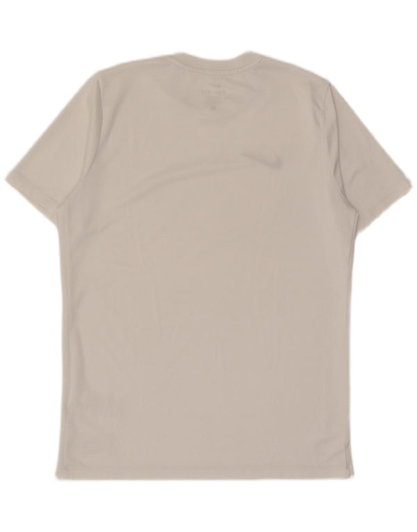 Ανδρικό T-shirt Nike Dri Fit Top Large White Polyester