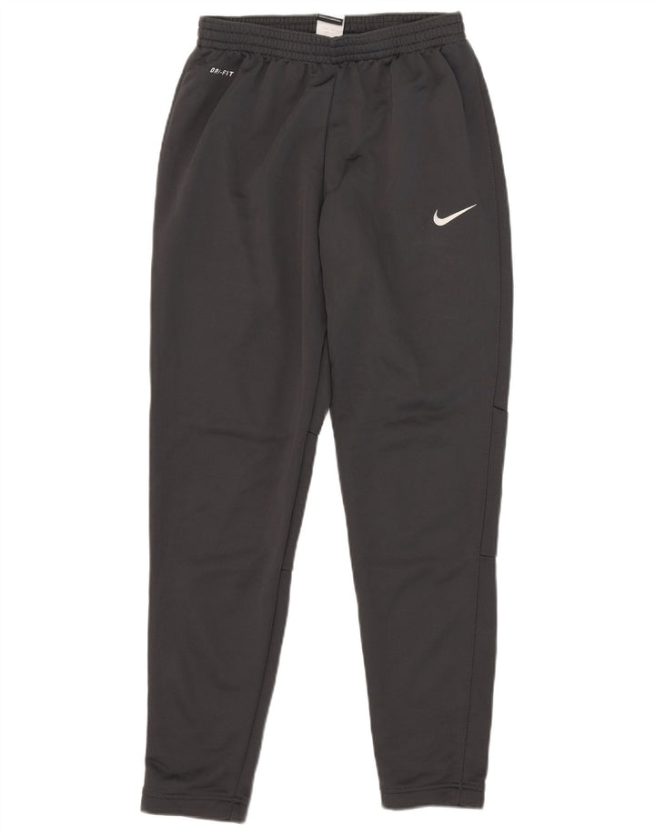 Ανδρικό παντελόνι γυμναστικής Nike Dri Fit Μικρό γκρι πολυεστέρα