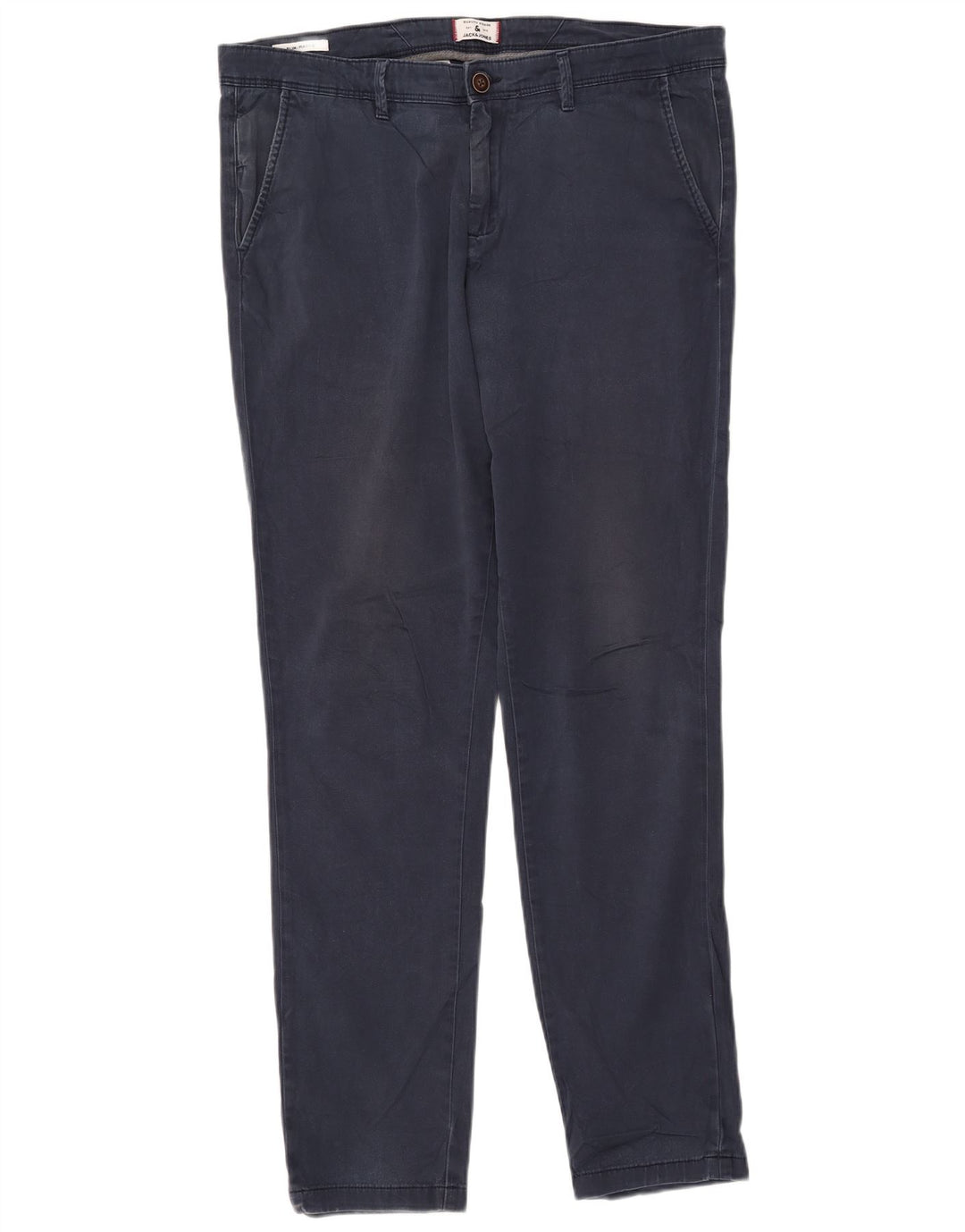 JACK & JONES Ανδρικό παντελόνι Chino Marco Slim W36 L34 Navy Blue