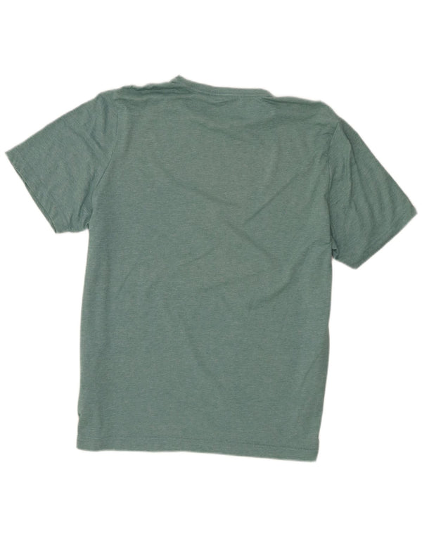 Ανδρικό γραφικό μπλουζάκι Puma Top Large Green Flecked Polyester