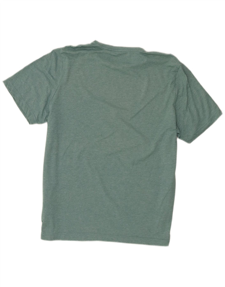 Ανδρικό γραφικό μπλουζάκι Puma Top Large Green Flecked Polyester