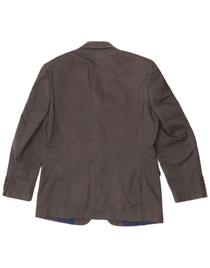 Marks & Spencer Ανδρικό μπουφάν blazer UK 42 Large Grey Polyester
