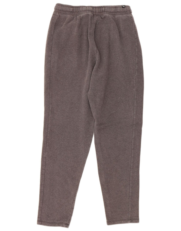 Puma Mens Tracksuit Trousers Medium W32 L30 Grey Cotton